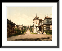 Historic Framed Print, Bad Neu-Schmecks Tatra Austro-Hungary,  17-7/8" x 21-7/8"