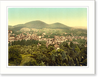 Historic Framed Print, Baden-Baden Baden Germany,  17-7/8" x 21-7/8"