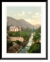 Historic Framed Print, Burgberg Harzburg Hartz Germany,  17-7/8" x 21-7/8"