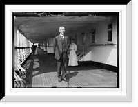 Gen. J.H. Wodehouse, on boat deck, Vintage Wall Art