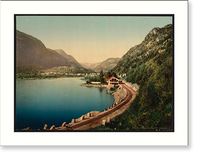 Historic Framed Print, Dalen Telemarken (i.e Telemark) Norway,  17-7/8" x 21-7/8"