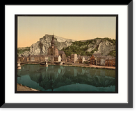 Historic Framed Print, Dinant I Belgium,  17-7/8" x 21-7/8"