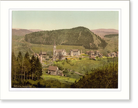Historic Framed Print, Dussnang Thurgau Switzerland,  17-7/8" x 21-7/8"