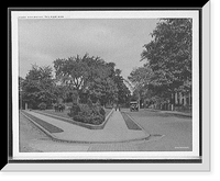 Historic Framed Print, Highland Ave., Fall River, Mass.,  17-7/8" x 21-7/8"