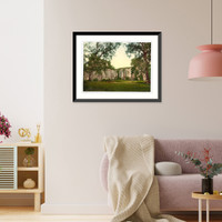 Historic Framed Print, Exterior Netley Abbey England,  17-7/8" x 21-7/8"