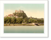 Historic Framed Print, Fortress High-Salzburg (i.e. Hohensalzburg) Salzburg Austro-Hungary - 2,  17-7/8" x 21-7/8"