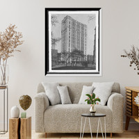 Historic Framed Print, [Fyfe Building, Detroit, Mich.],  17-7/8" x 21-7/8"