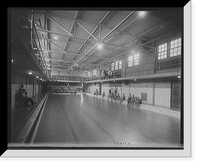 Historic Framed Print, [Swimming pool, Balch School, Detroit, Mich.],  17-7/8" x 21-7/8"