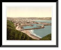 Historic Framed Print, General view Stonehaven Scotland,  17-7/8" x 21-7/8"