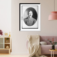 W.J. Oliver, cameo portrait Classic, Vintage Print