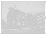 Historic Framed Print, The Essex Institute, historical museum and picture gallery, Salem, Mass.,  17-7/8" x 21-7/8"