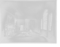 Historic Framed Print, [The Banquet hall, Mt. Vernon],  17-7/8" x 21-7/8"