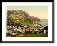 Historic Framed Print, Happy Valley Llandudno Wales,  17-7/8" x 21-7/8"