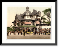 Historic Framed Print, Kases Gross Fahrt Hamburg Germany,  17-7/8" x 21-7/8"