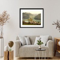 Historic Framed Print, Landeck Ladis near Landeck Tyrol Austro-Hungary,  17-7/8" x 21-7/8"