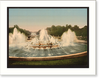 Historic Framed Print, The Latone Basin II Versailles France,  17-7/8" x 21-7/8"