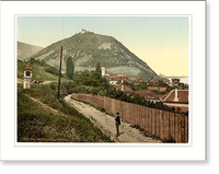 Historic Framed Print, Leopoldsberg Vienna Austro-Hungary,  17-7/8" x 21-7/8"