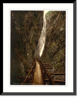 Historic Framed Print, Leutaschklamm I Upper Bavaria Germany,  17-7/8" x 21-7/8"