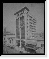 Historic Framed Print, [Bisbee Building, Jacksonville, Fla.],  17-7/8" x 21-7/8"