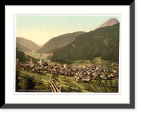 Historic Framed Print, Ortler Group Nauders Tyrol Austro-Hungary,  17-7/8" x 21-7/8"