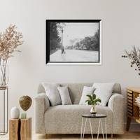 Historic Framed Print, [12th Street, looking west, Miami, Fla.],  17-7/8" x 21-7/8"