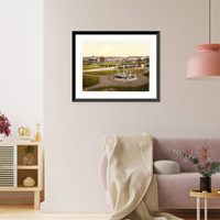 Historic Framed Print, The Park Devonport England,  17-7/8" x 21-7/8"