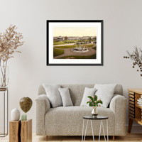 Historic Framed Print, The Park Devonport England,  17-7/8" x 21-7/8"