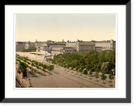 Historic Framed Print, Parliament Vienna Austro-Hungary,  17-7/8" x 21-7/8"