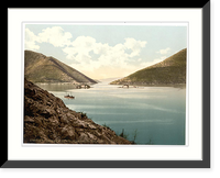 Historic Framed Print, Perasto Two Islands Dalmatia Austro-Hungary,  17-7/8" x 21-7/8"