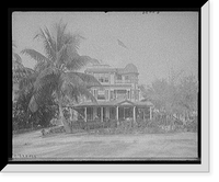 Historic Framed Print, [Miami Club, Miami, Fla.],  17-7/8" x 21-7/8"
