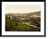 Historic Framed Print, P&ouml;rtschach on W&ouml;rthersee Carinthia Austro-Hungary - 2,  17-7/8" x 21-7/8"