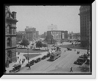 Historic Framed Print, [Detroit, Mich., Campus Martius],  17-7/8" x 21-7/8"