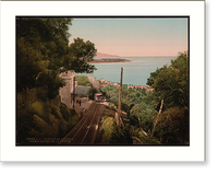 Historic Framed Print, The railway station Bordina Riviera,  17-7/8" x 21-7/8"