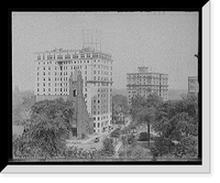 Historic Framed Print, [Hotel Fuller and Hotel Charlevoix, Detroit, Mich.] - 2,  17-7/8" x 21-7/8"