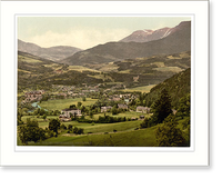 Historic Framed Print, Reichenau general view Lower Austria Austro-Hungary,  17-7/8" x 21-7/8"