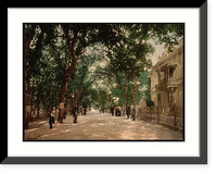 Historic Framed Print, Road to Scheveningen Scheveningen Holland,  17-7/8" x 21-7/8"