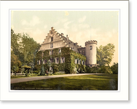 Historic Framed Print, Rosenau Castle Thuringia Germany,  17-7/8" x 21-7/8"