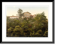 Historic Framed Print, Rosstrappe Restaurant Thale Bodethal Hartz Germany,  17-7/8" x 21-7/8"