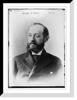 Nathan Straus, portrait bust, Antique Wall Art