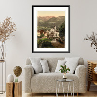 Historic Framed Print, The sepulchre of Nicholas von der Flueh Sachseln Unterwald Switzerland,  17-7/8" x 21-7/8"