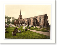 Historic Framed Print, St. Margarets Church Lowestoft England,  17-7/8" x 21-7/8"