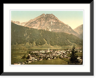 Historic Framed Print, Stubaithal (i.e. Stubaital) Vulpmes Tyrol Austro-Hungary,  17-7/8" x 21-7/8"