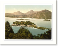 Historic Framed Print, Sugar Loaf Mountain. Glengariff. Co. Cork Ireland,  17-7/8" x 21-7/8"