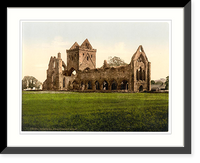 Historic Framed Print, Sweetheart Abbey Dumfries Scotland,  17-7/8" x 21-7/8"