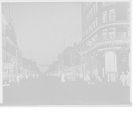 Historic Framed Print, [Broughton, west from Bull, Savannah, Ga.] - 2,  17-7/8" x 21-7/8"