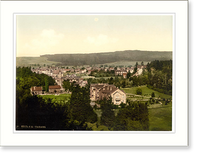 Historic Framed Print, Tabarz Thuringia Germany,  17-7/8" x 21-7/8"