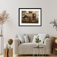 Historic Framed Print, Tombs of the patriarchs Hebron Holy Land (i.e. West Bank),  17-7/8" x 21-7/8"