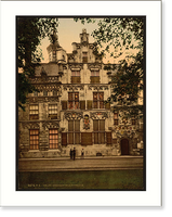 Historic Framed Print, Town hall (Stadthuis) Delft Holland - 2,  17-7/8" x 21-7/8"