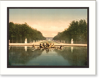 Historic Framed Print, The triumphal car Versailles France,  17-7/8" x 21-7/8"