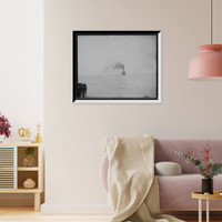 Historic Framed Print, [Str. Christopher Columbus, departing, Chicago, Ill.],  17-7/8" x 21-7/8"